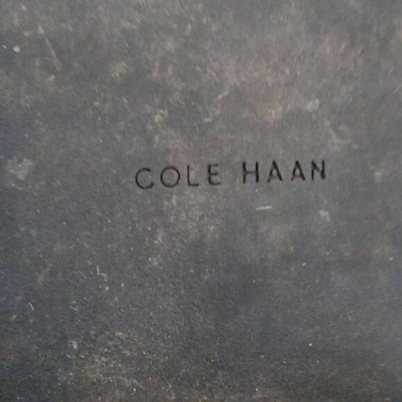 Cole Haan Women's Leather Galina Knee High Boots Black Size 8.5B - Picture 6 of 6